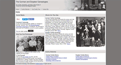 Desktop Screenshot of gormangenealogy.com